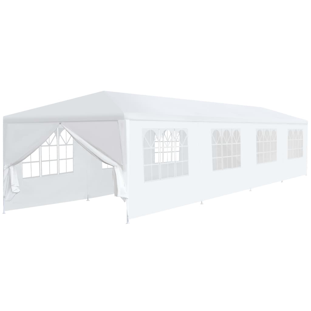 Vidaxl Partytent 3x12 m bela