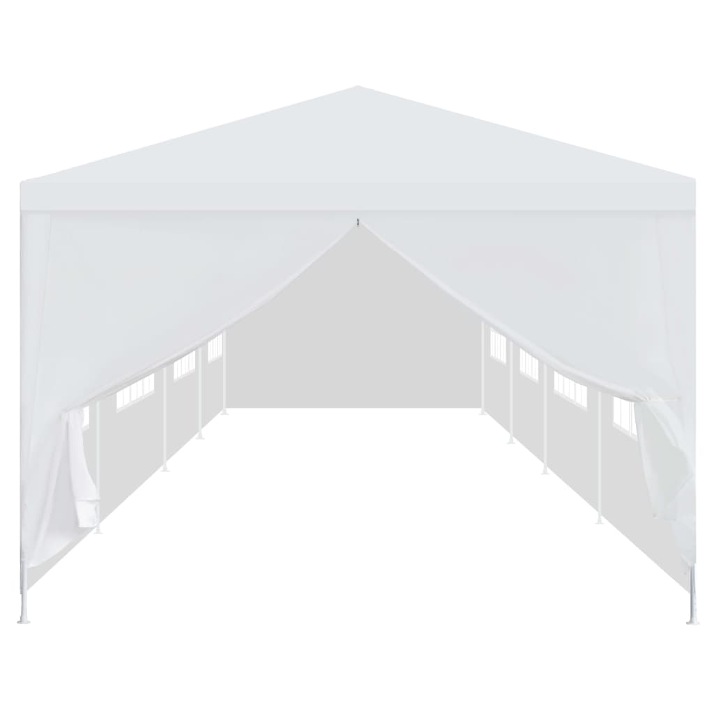 Vidaxl Partytent 3x12 m bela