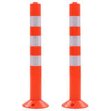 Vidaxl Traffic Pile 75 cm Plastique 2 STS