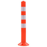 Vidaxl Traffic piles 75 cm Plastic 2 sts