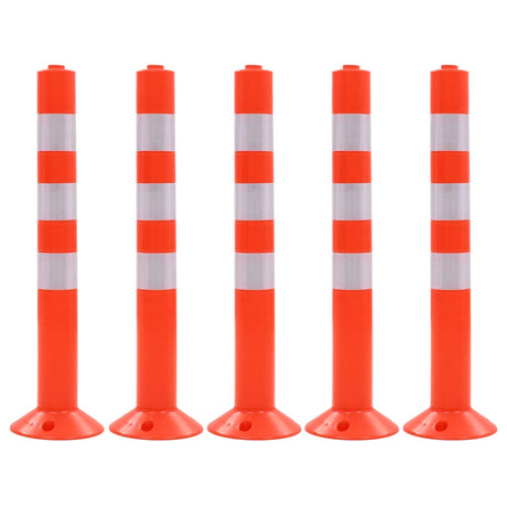 Trafic Vidaxl Pile 75 cm Plastique 5 PCS