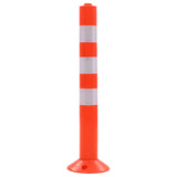 Trafic Vidaxl Pile 75 cm Plastique 5 PCS