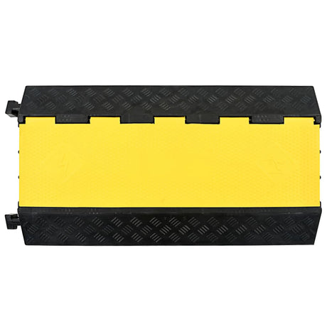 Seuil de protecteur de câble Vidaxl 3 tunnels 93 cm