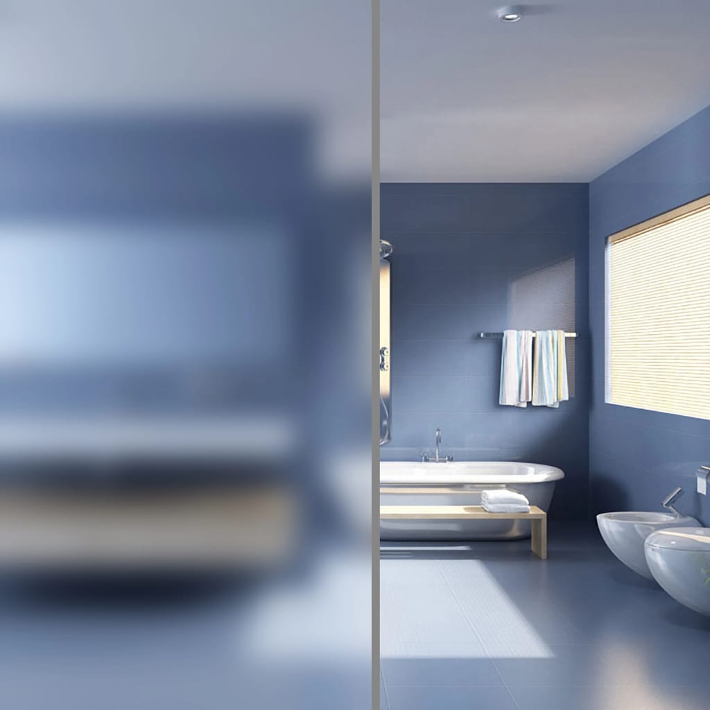 Vidaxl Window Film Matt 0,9x50 M PVC Gray
