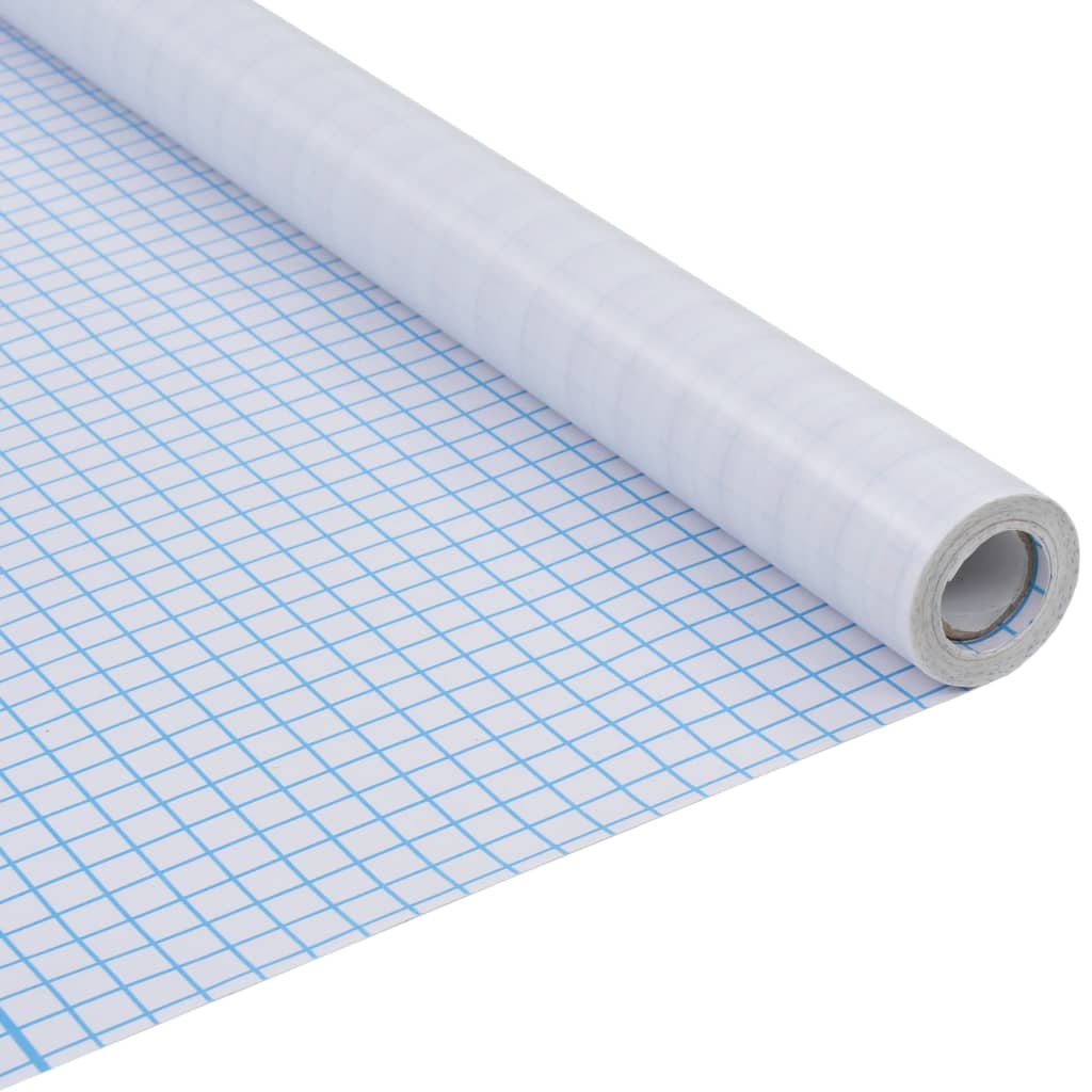 Vidaxl Window Film Striping Match Match 0,9x5 m PVC