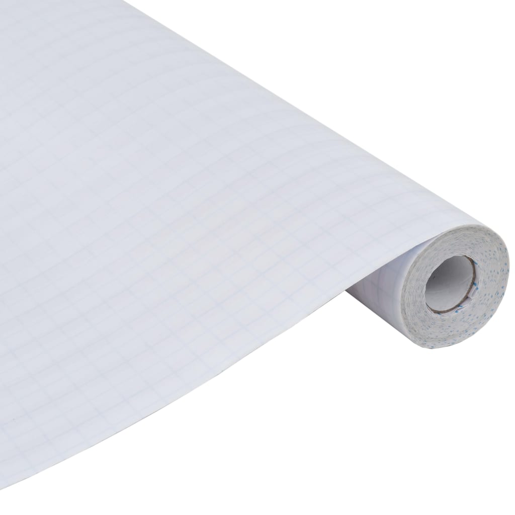 Vidaxl Window Film Striping Match Match 0,9x10 m PVC