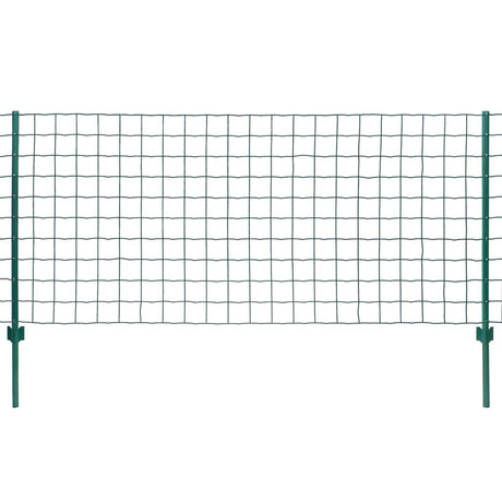 Vidaxl Euro Hek 20x0,8 m en acier vert