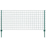 Vidaxl Euro Hek 20x1,2 m en acier vert