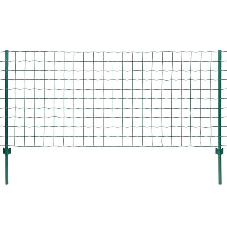 Vidaxl Euro Hek 20x1,2 m en acier vert