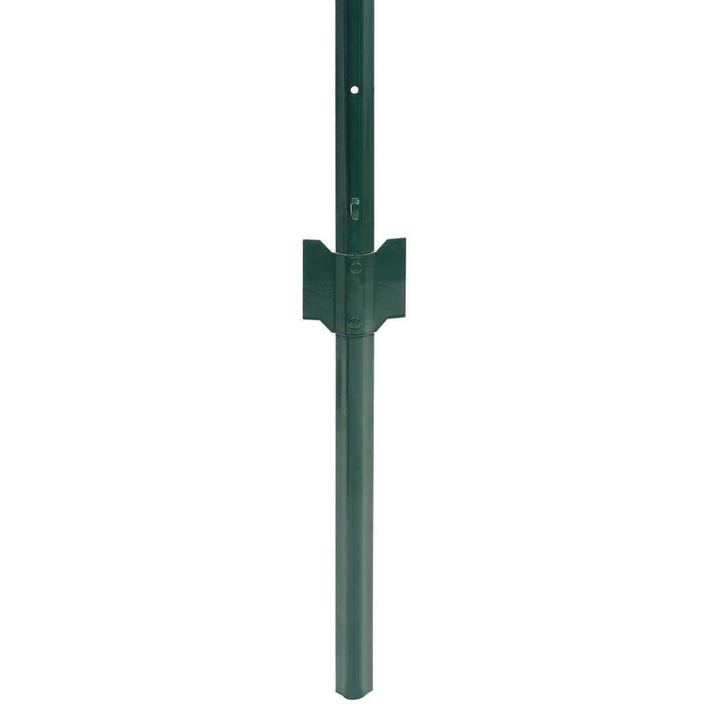 Vidaxl Euro Hek 20x1 m en acier vert