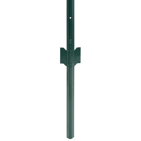 Vidaxl Euro Hek 20x1 m en acier vert