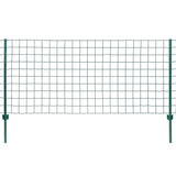 Vidaxl Euro Hek 20x1,2 m en acier vert