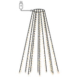 Éclairage d'arbre de Noël Vidaxl avec 150 LED Net 150 cm