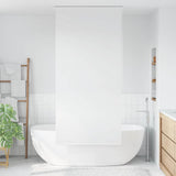 Vidaxl Rouleau aveugle pour douche 100x240 cm blanc