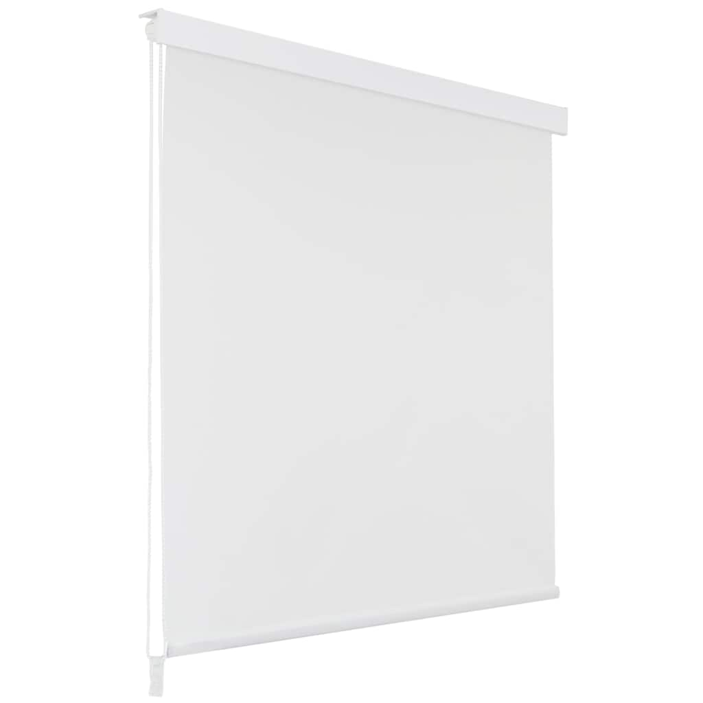 Vidaxl Rouleau aveugle pour douche 140x240 cm blanc