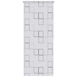 Vidaxl Rouleau aveugle pour douche 80x240 cm carré