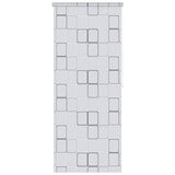 Vidaxl Rouleau aveugle pour douche 100x240 cm carré