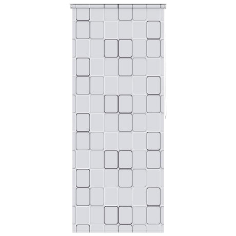 Vidaxl Rouleau aveugle pour douche 100x240 cm carré
