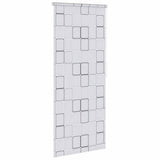 Vidaxl Rouleau aveugle pour douche 100x240 cm carré
