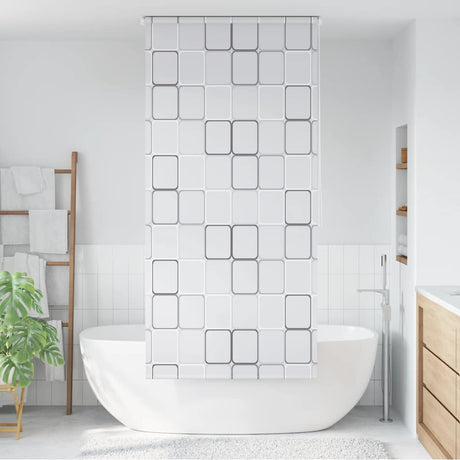 Vidaxl Rouleau aveugle pour douche 100x240 cm carré