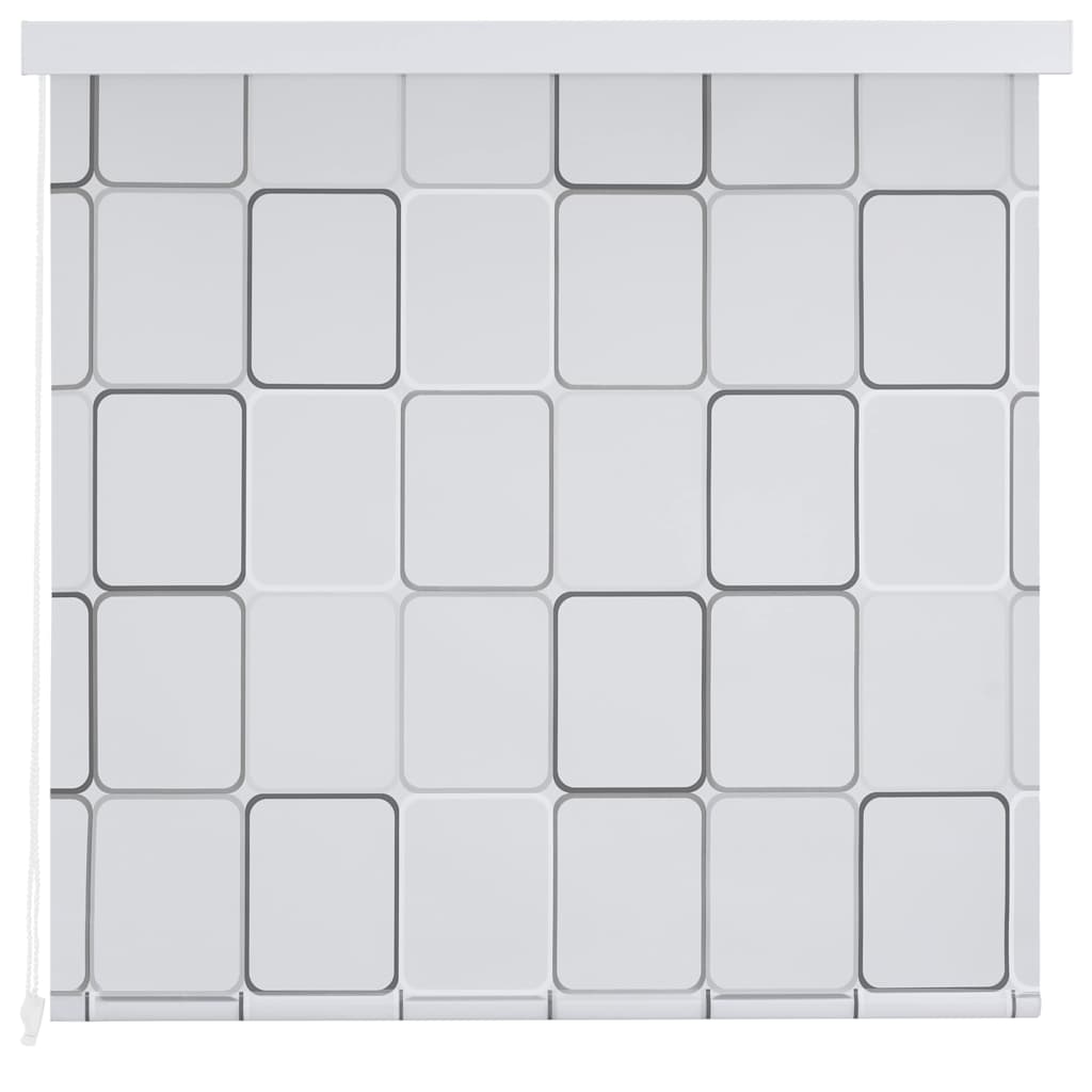 VidaXL Roller blind for shower 140x240 cm square