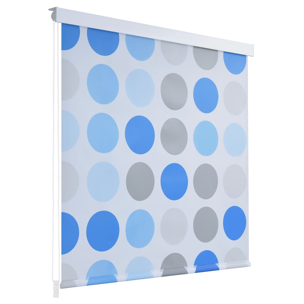 Vidaxl Roller Blind para la ducha 100x240 cm Círculo