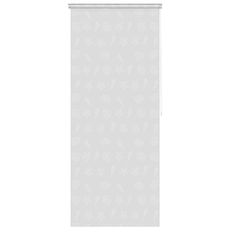 Vidaxl Rouleau aveugle pour douche 100x240 cm étoiles de mer