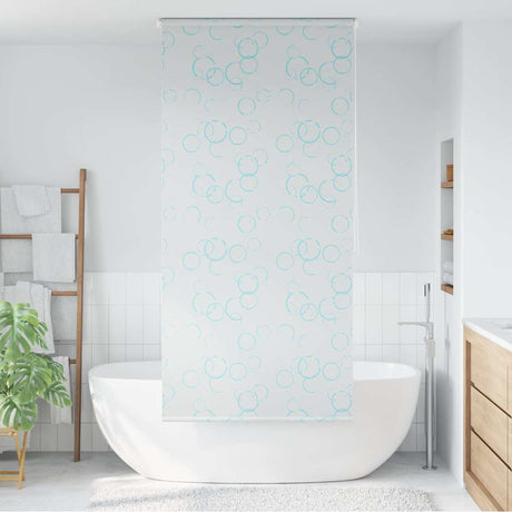 Vidaxl Rouleau aveugle pour douche 80x240 cm bulle
