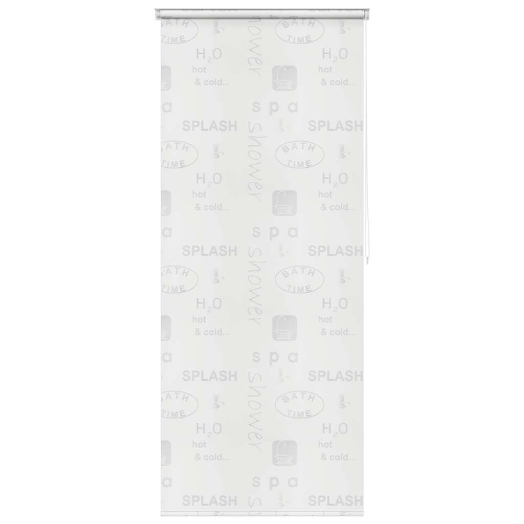Vidaxl Rouleau aveugle pour douche 100x240 cm éclaboussure