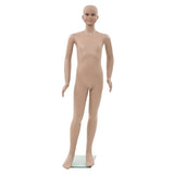 Vidaxl Estalage Doll Child avec pied de verre 140 cm beige