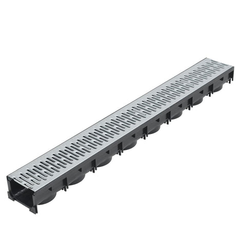 Gouttières de drainage vidaxl 3 m en acier galvanisé 3 m