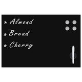 Vidaxl Blackboard for the wall Magnetic 60x40 cm Glass