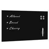 Vidaxx tableau noir pour le mur, verre magnétique 100x60 cm