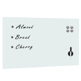 Vidaxx tableau blanc mural magnétique 100x60 cm verre