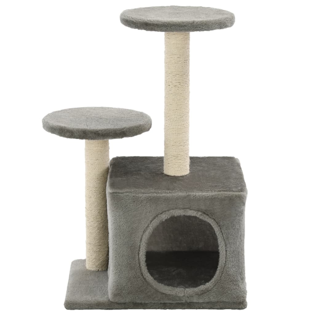 Vidaxl Cat Grakeding Post con graffi sisal 60 cm grigio