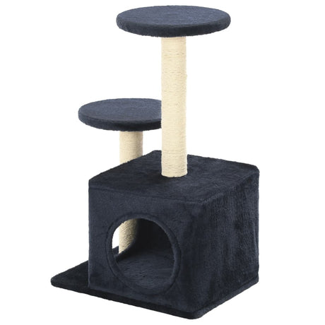 Vidaxl Cat Scratch Post avec sisal Scratch Posts 60 cm bleu foncé