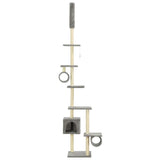 Vidaxl Cat Scratch Post avec Sisal Scratch Posts 260 cm Gray
