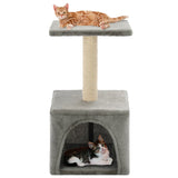 Vidaxl Cat Rangeing Post con Sisal Rastreing Post de 55 cm de gris