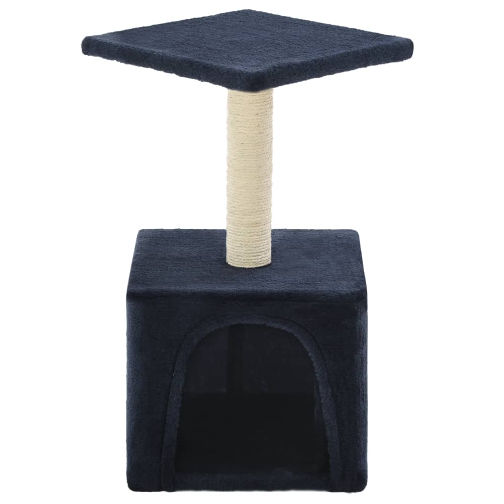 Vidaxl Cat Scratch Post avec sisal Scratch Post 55 cm bleu foncé