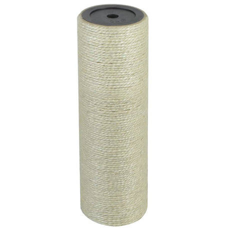 Vidaxl chat grattant post 8x25 cm 10 mm beige
