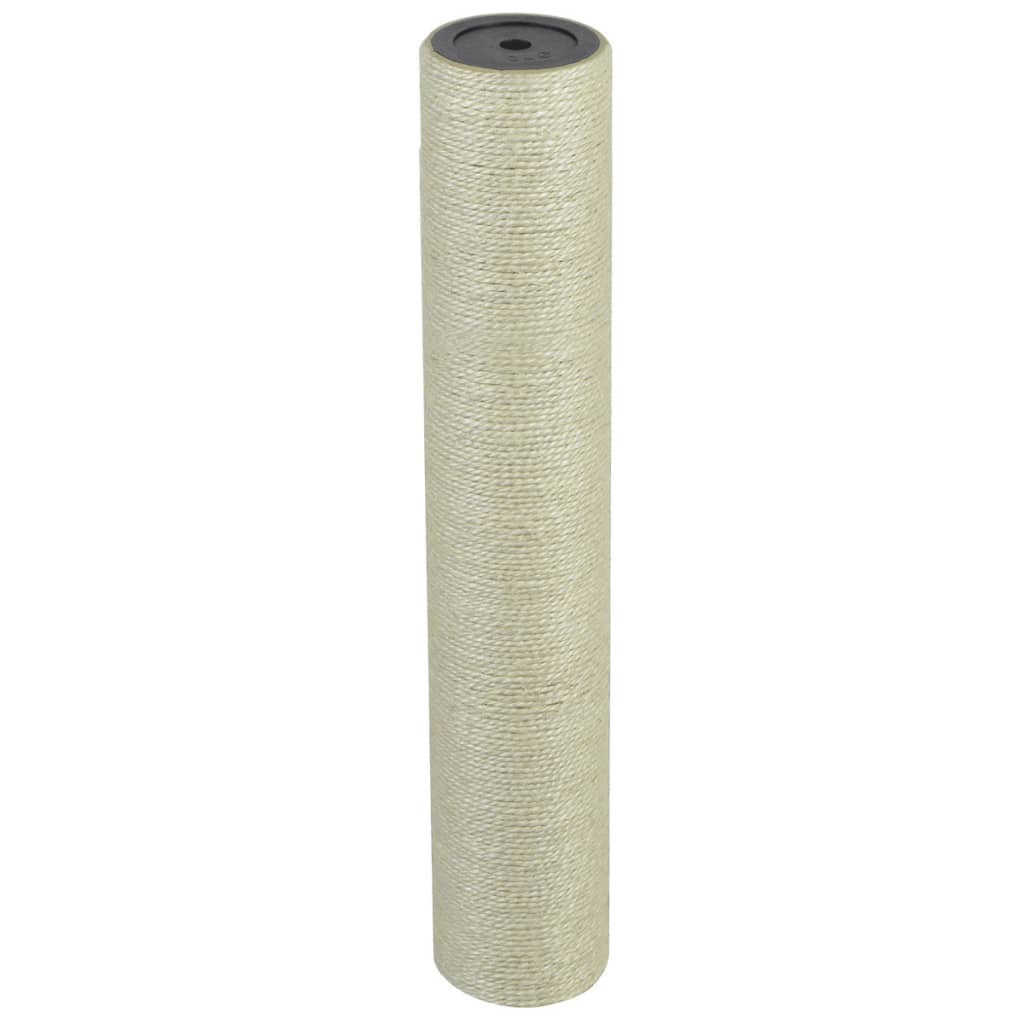 Vidaxl chat grattant post 8x45 cm 10 mm beige