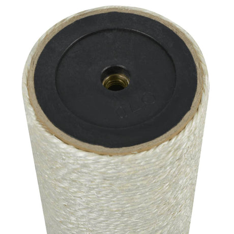 Vidaxl chat grattant post 8x45 cm 10 mm beige