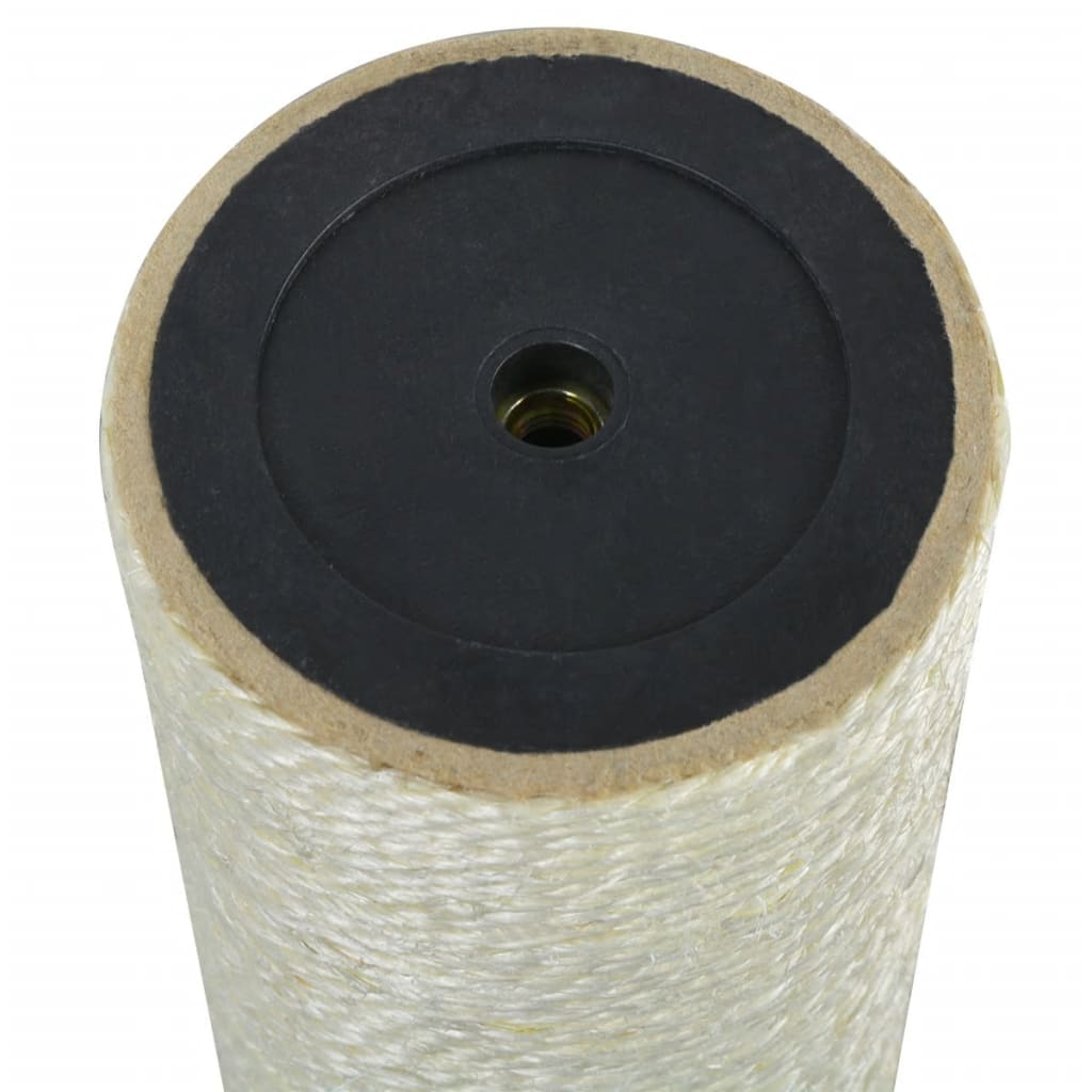 Vidaxl chat grattant post 8x15 cm 8 mm beige
