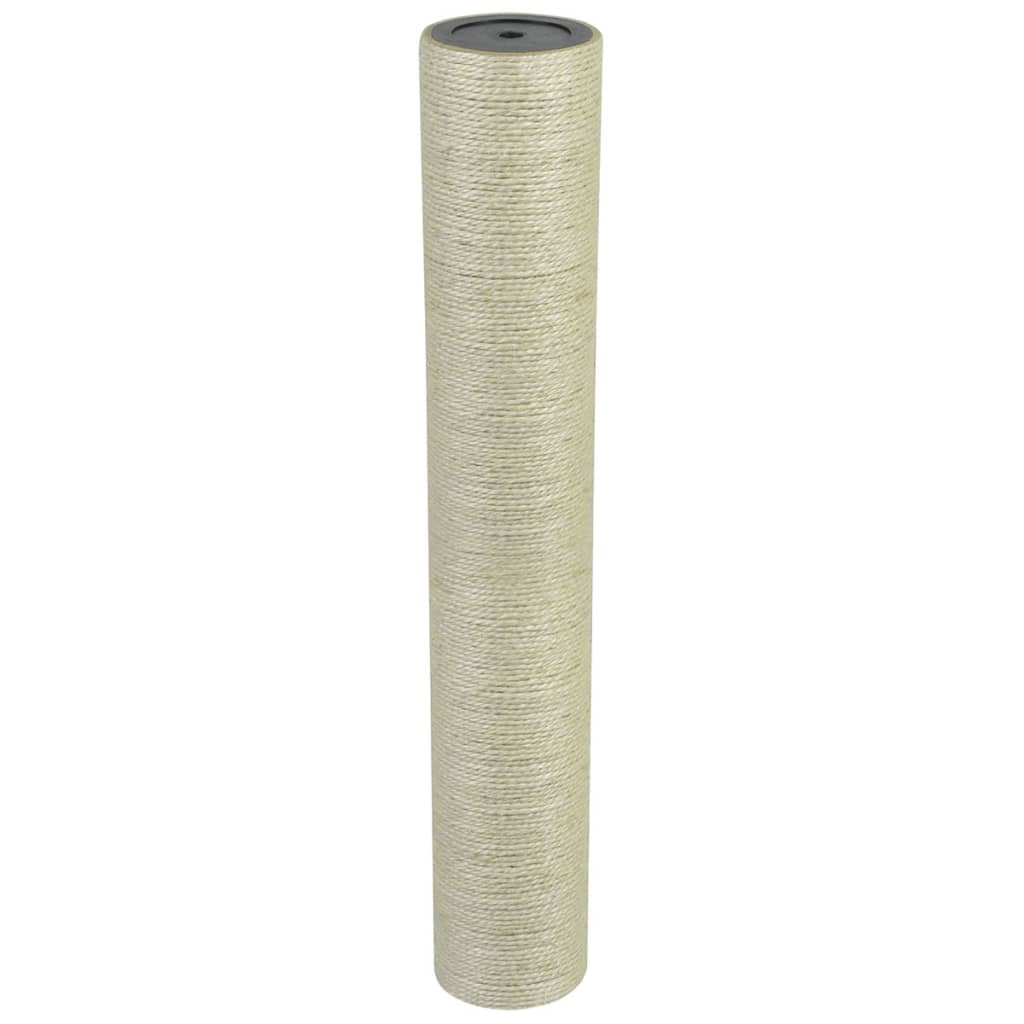 Vidaxl katt som riper etter 8x50 cm 8 mm beige