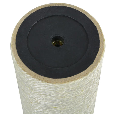 Vidaxl chat grattant post 8x50 cm 8 mm beige