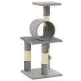 Vidaxl Cat Scratch Post avec Sisal Scratch Posts 65 cm Gray