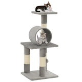 Vidaxl Cat Grakeding Post con graffi di sisal 65 cm grigio