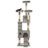 Vidaxl Cat Stracing Post avec sisal Scratch Posts 170 cm Gray