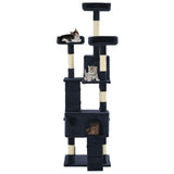 Vidaxl Cat Stracing Post avec sisal Scratch Posts 170 cm bleu