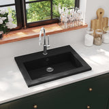 VIDAXL WASHBASIN 600X450X120 MM GRANITOWY